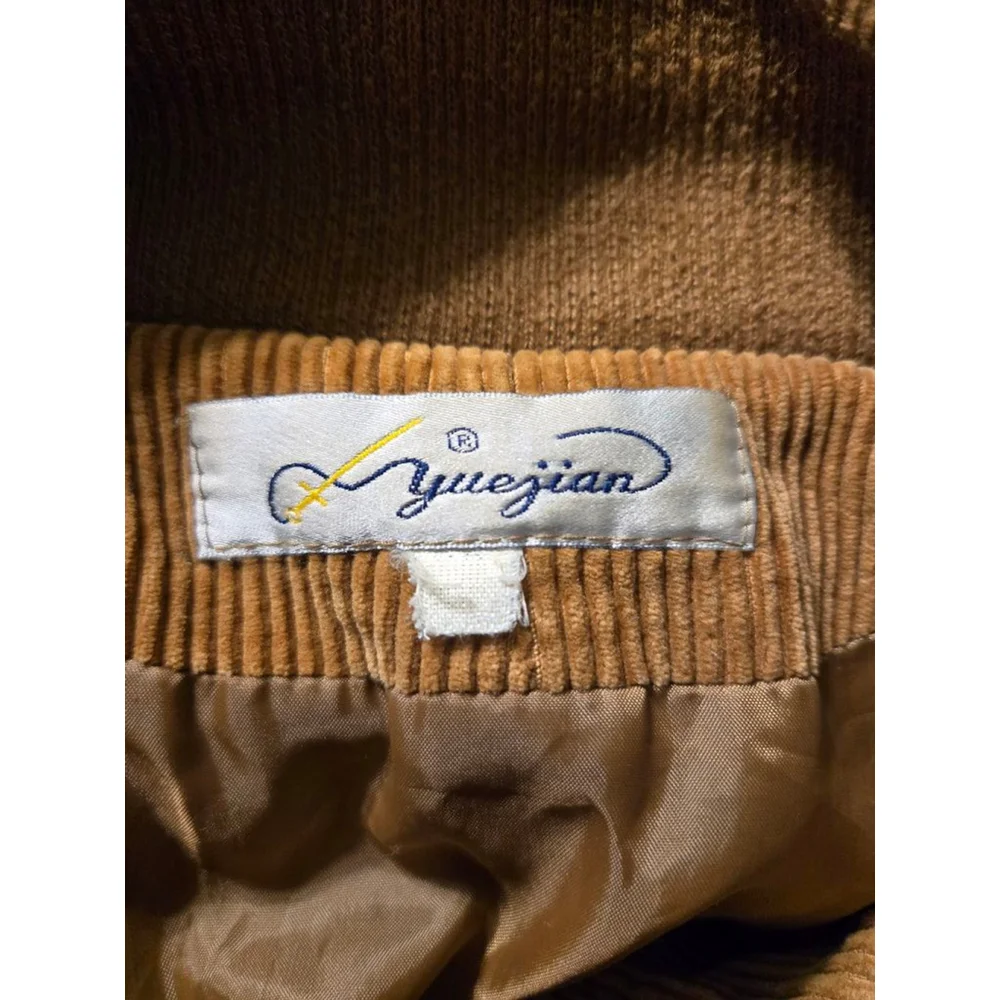 Y2K YueJian Corduroy Bomber Jacket (2008) - Picture 7 of 8